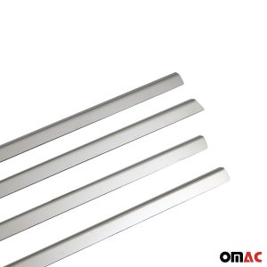Land Rover Freelander Window Trim - Omac - S.Steel - Gloss Silver - '07-'14